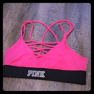 Pink bralette